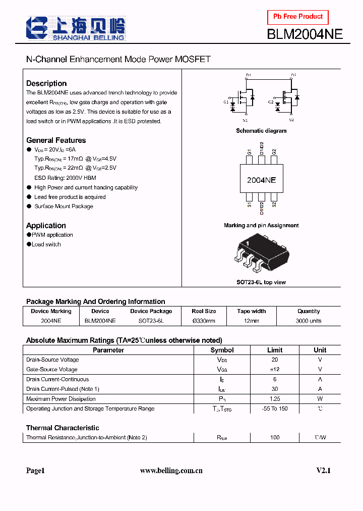 BLM2004NE_8239818.PDF Datasheet