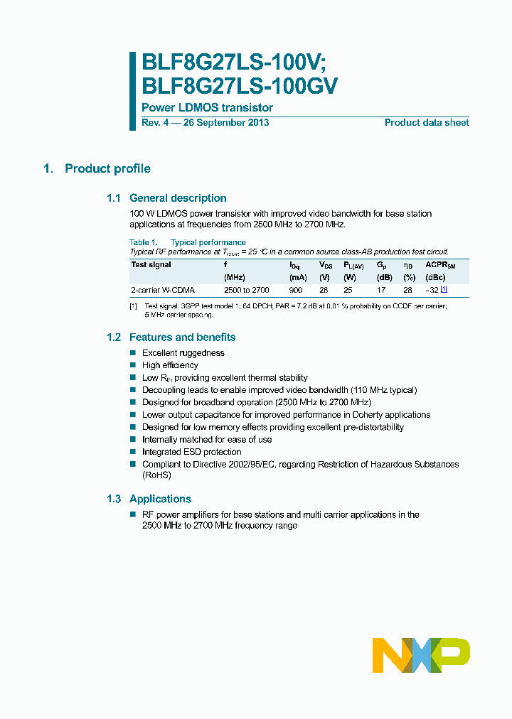 BLF8G27LS-100V-15_8241121.PDF Datasheet