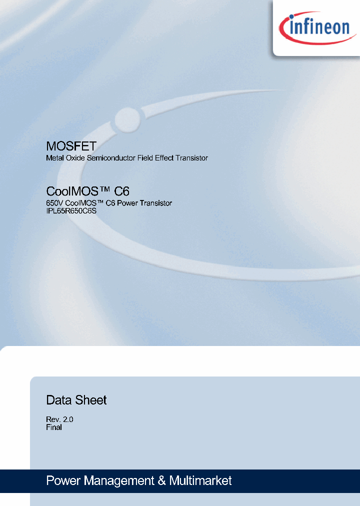 IPL65R650C6S_8243113.PDF Datasheet