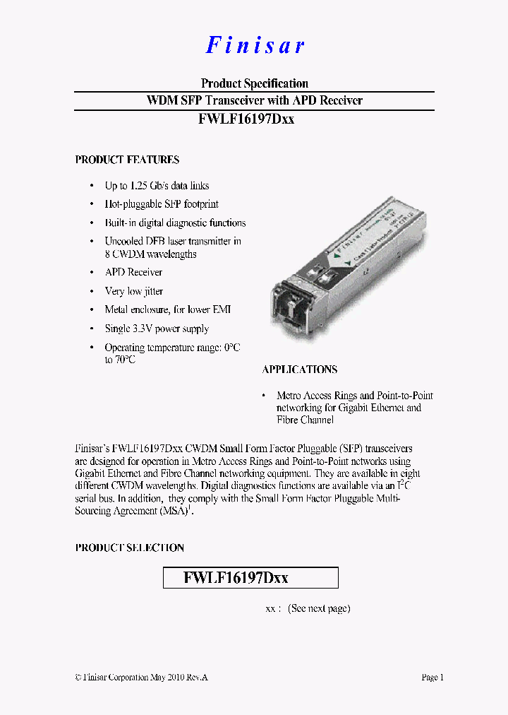 FWLF16197D_8244984.PDF Datasheet