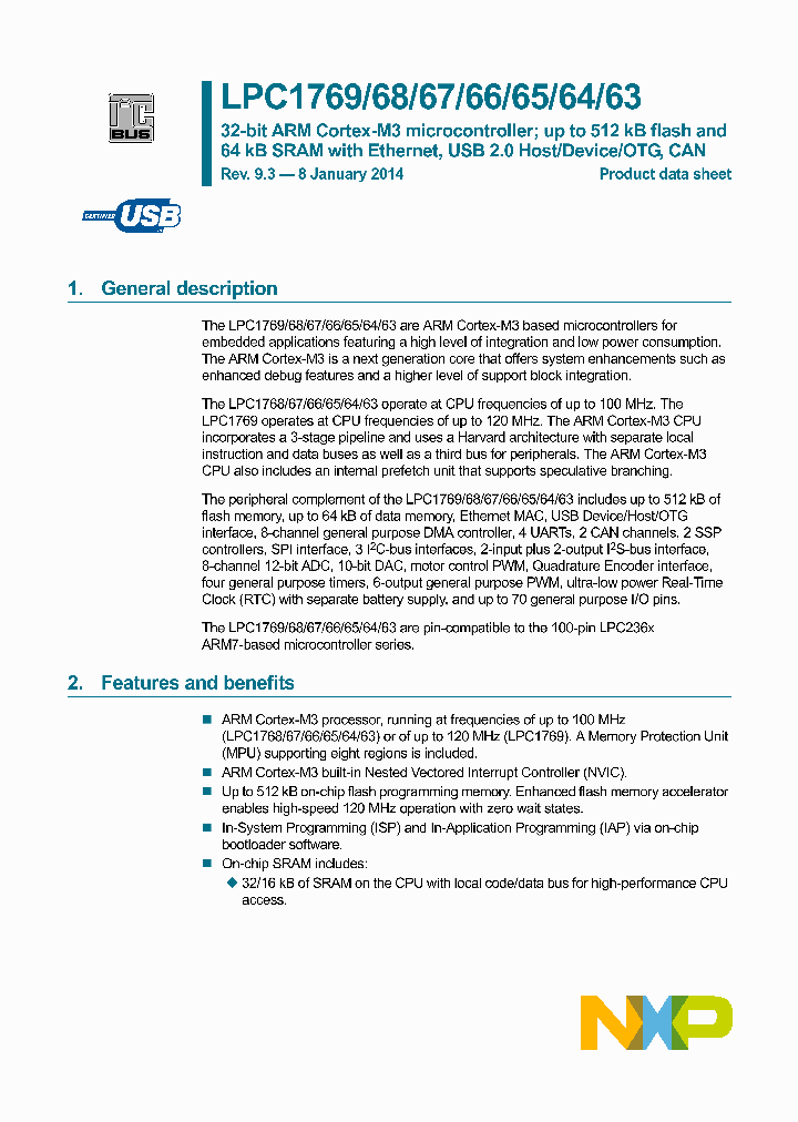 LPC1763_8247337.PDF Datasheet