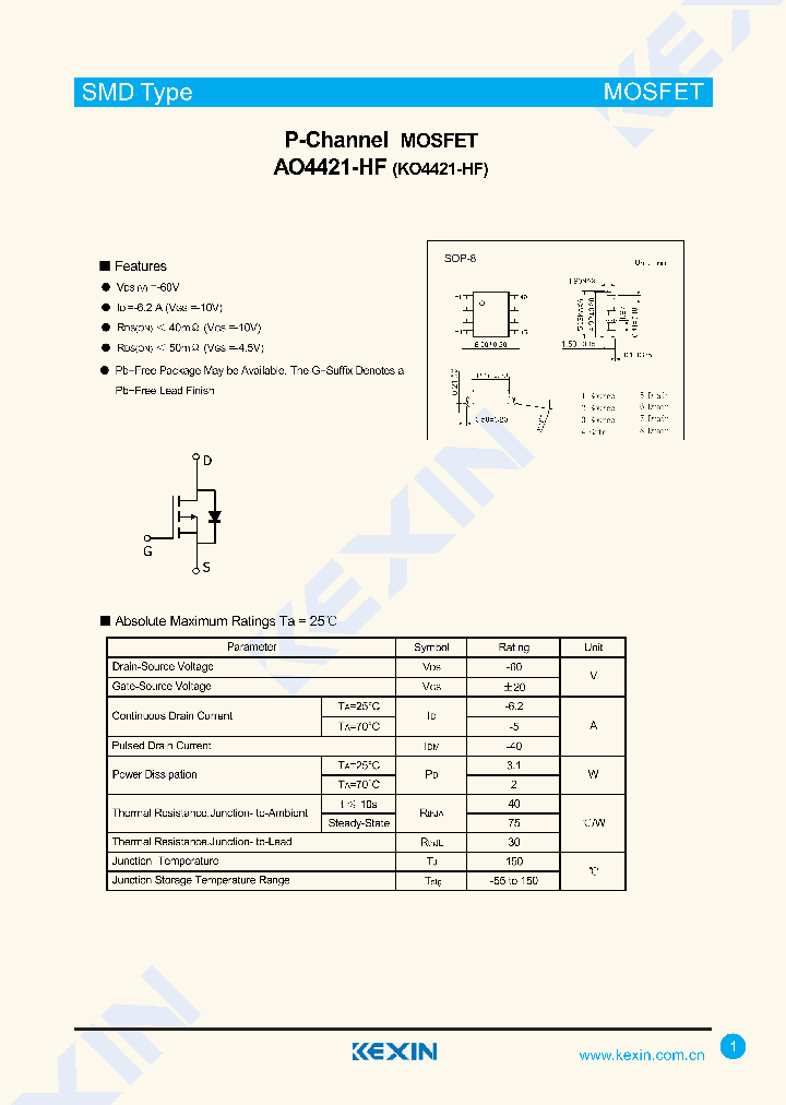 AO4421-HF_8249096.PDF Datasheet