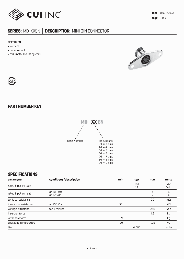 MD-60SN_8252333.PDF Datasheet