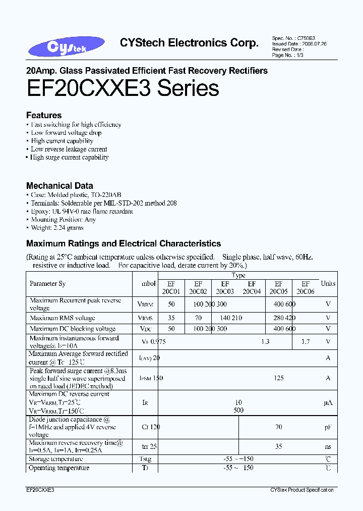 EF20C05E3_7856080.PDF Datasheet