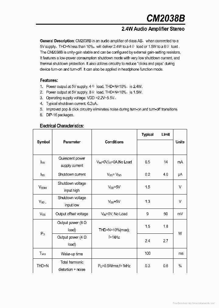 CM2038B_7856089.PDF Datasheet