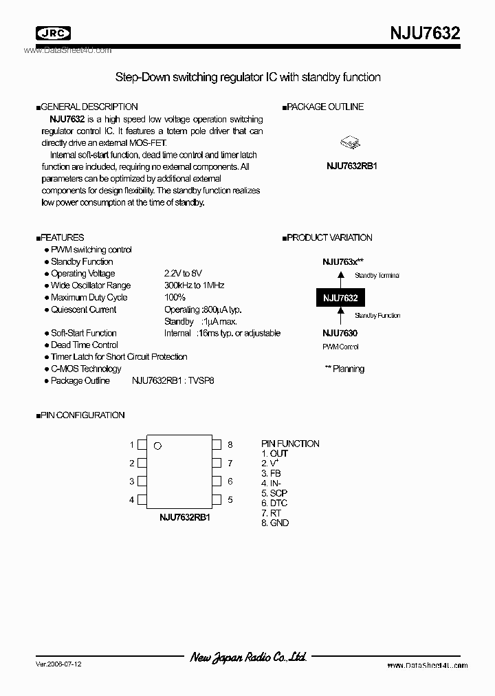 NJU7632_7859505.PDF Datasheet