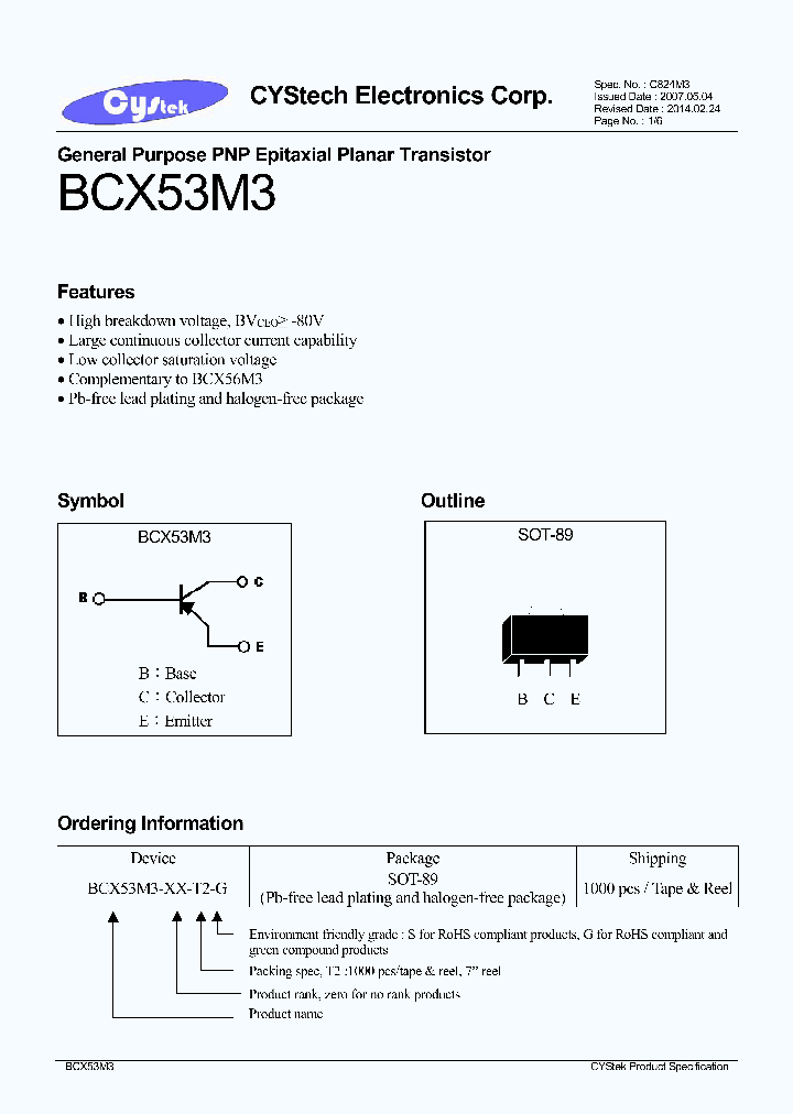BCX53M3_7862763.PDF Datasheet