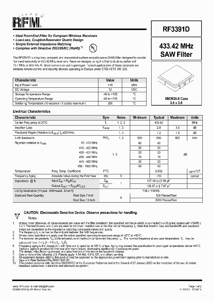 RF3391D_7869928.PDF Datasheet