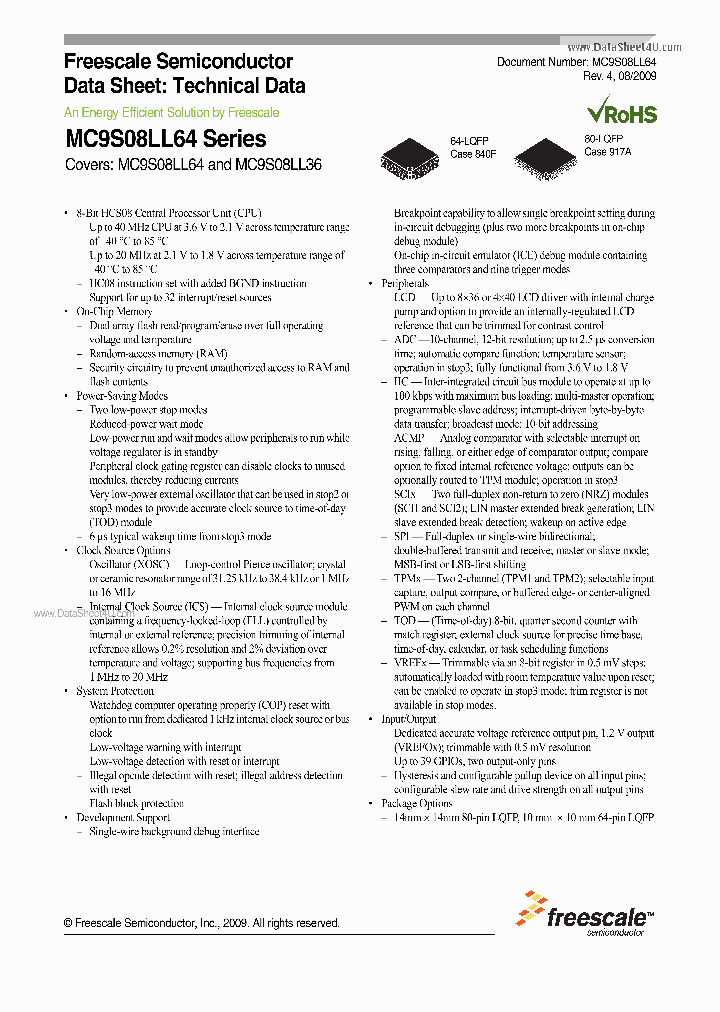 MC9S08LL36_7873801.PDF Datasheet