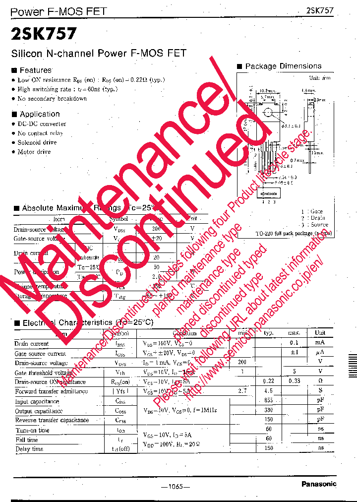 2SK0757_8280674.PDF Datasheet