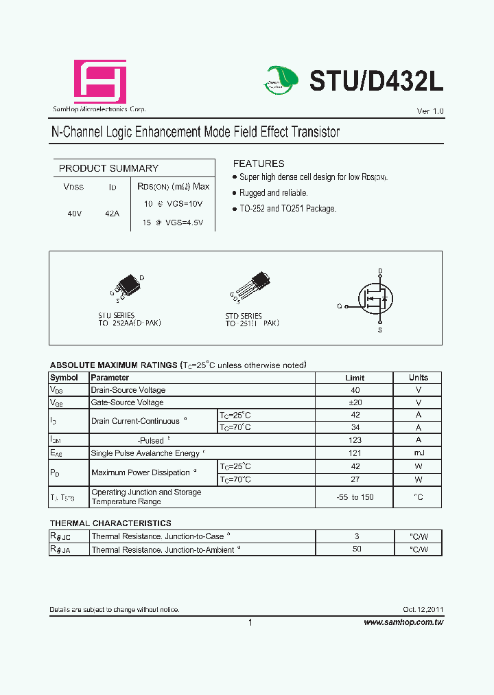 STUD432L_8281942.PDF Datasheet