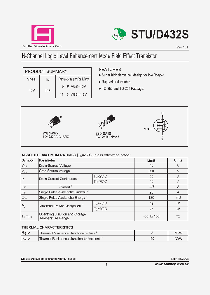 STUD432S_8281943.PDF Datasheet