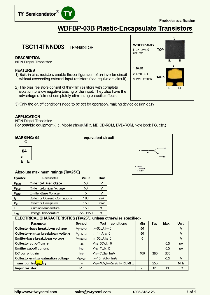 TSC114TNND03_8284155.PDF Datasheet