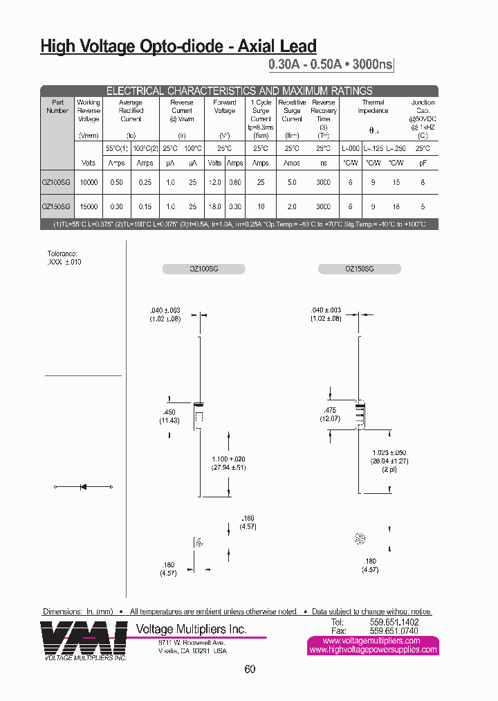 OZ100SG_8285433.PDF Datasheet