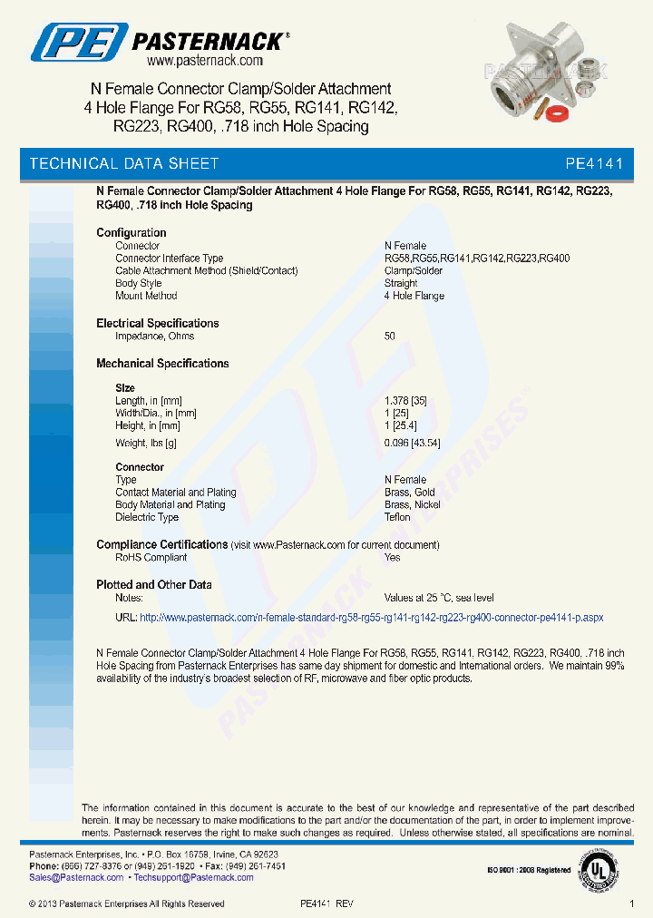 PE4141_8294398.PDF Datasheet