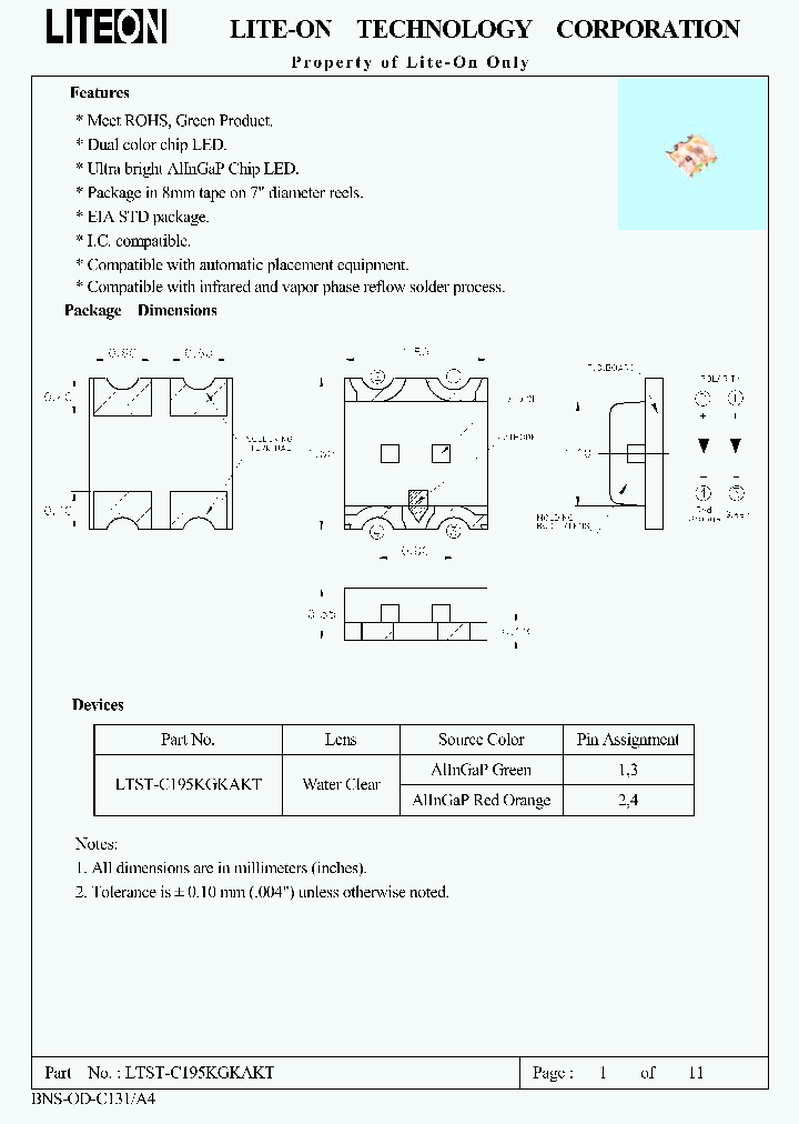 LTST-C195KGKAKT_8294684.PDF Datasheet