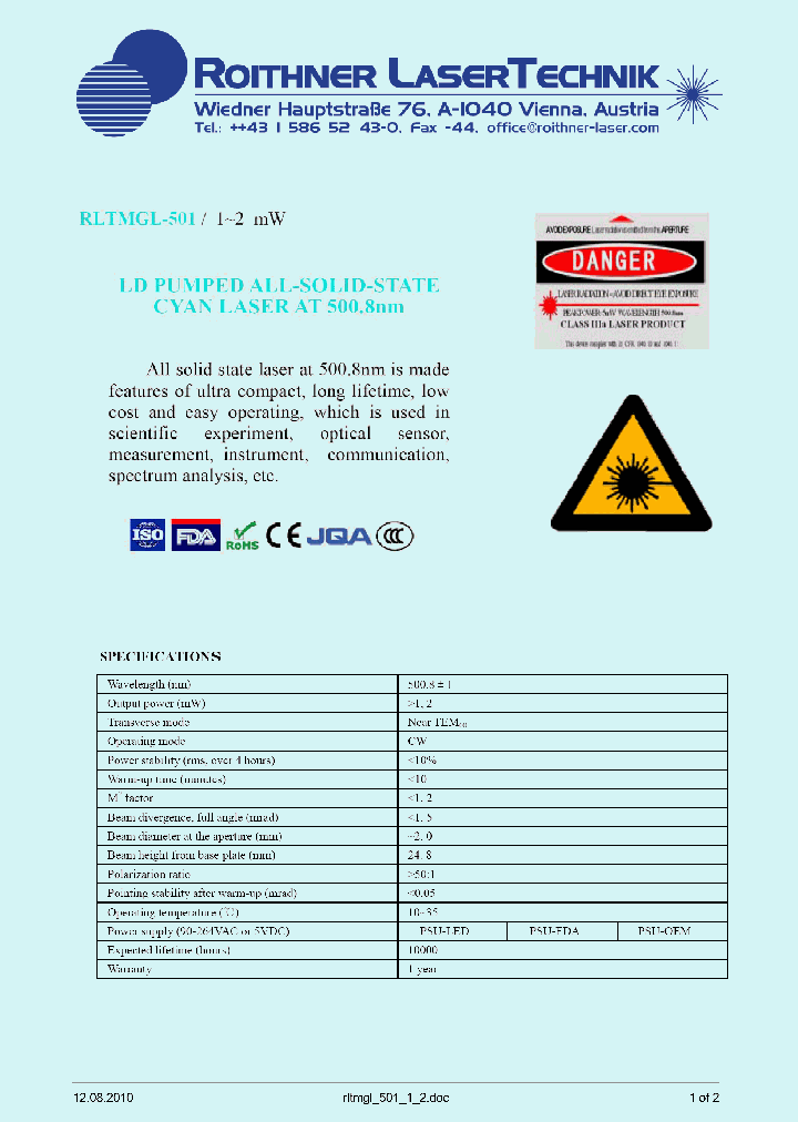 RLTMGL-501_8297789.PDF Datasheet