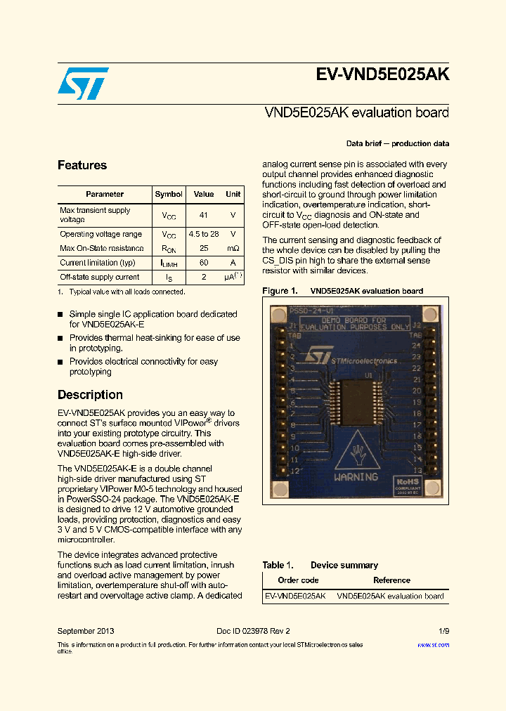 EV-VND5E025AK_8304471.PDF Datasheet