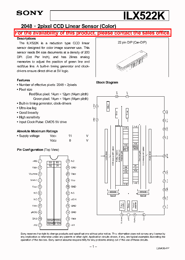 ILX522K_8304494.PDF Datasheet