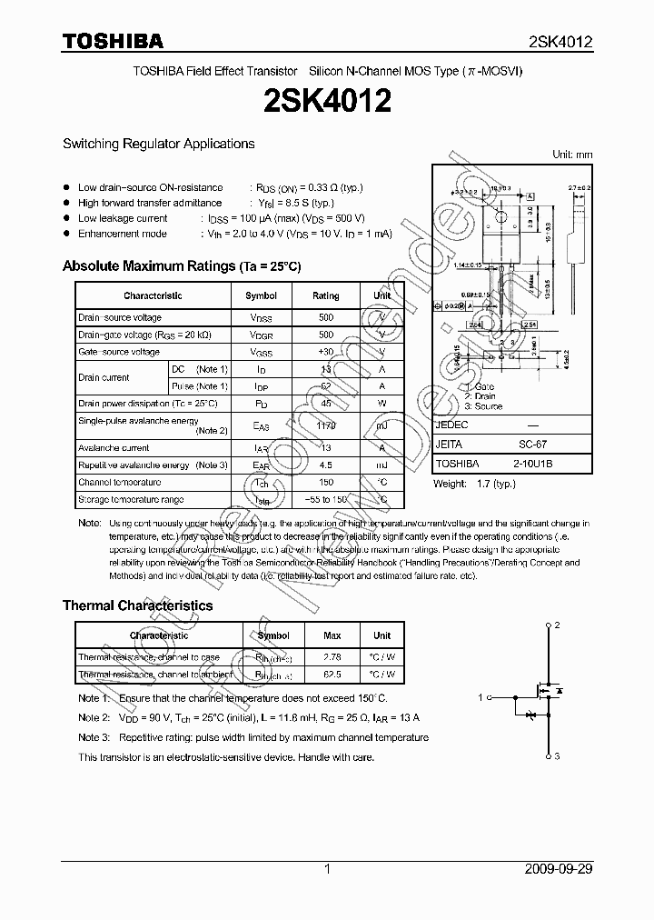 2SK4012_8308219.PDF Datasheet