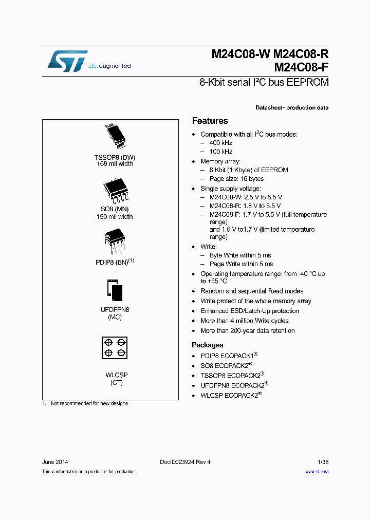 M24C08-FMN6TP_8308755.PDF Datasheet