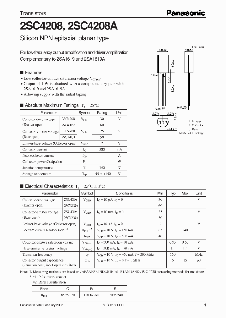 2SC4208_8310665.PDF Datasheet