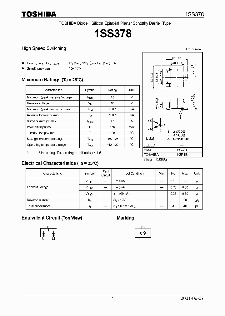 1SS378_8310818.PDF Datasheet