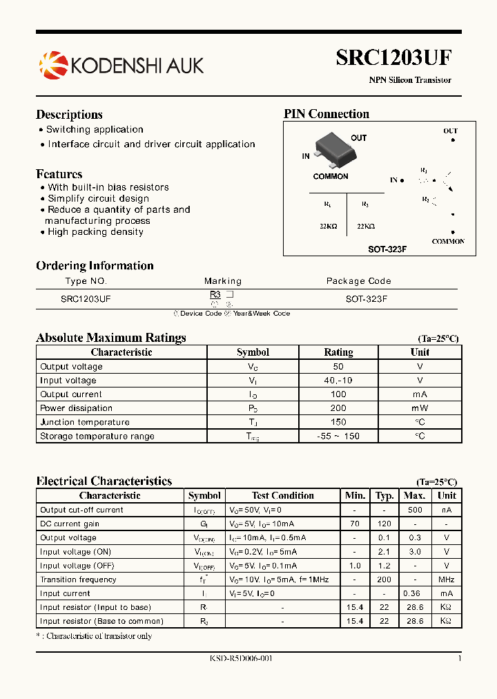 SRC1203UF_8311586.PDF Datasheet