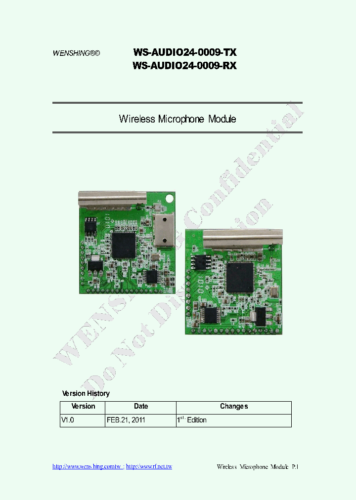 WS-AUDIO24-0009-RX_8312283.PDF Datasheet