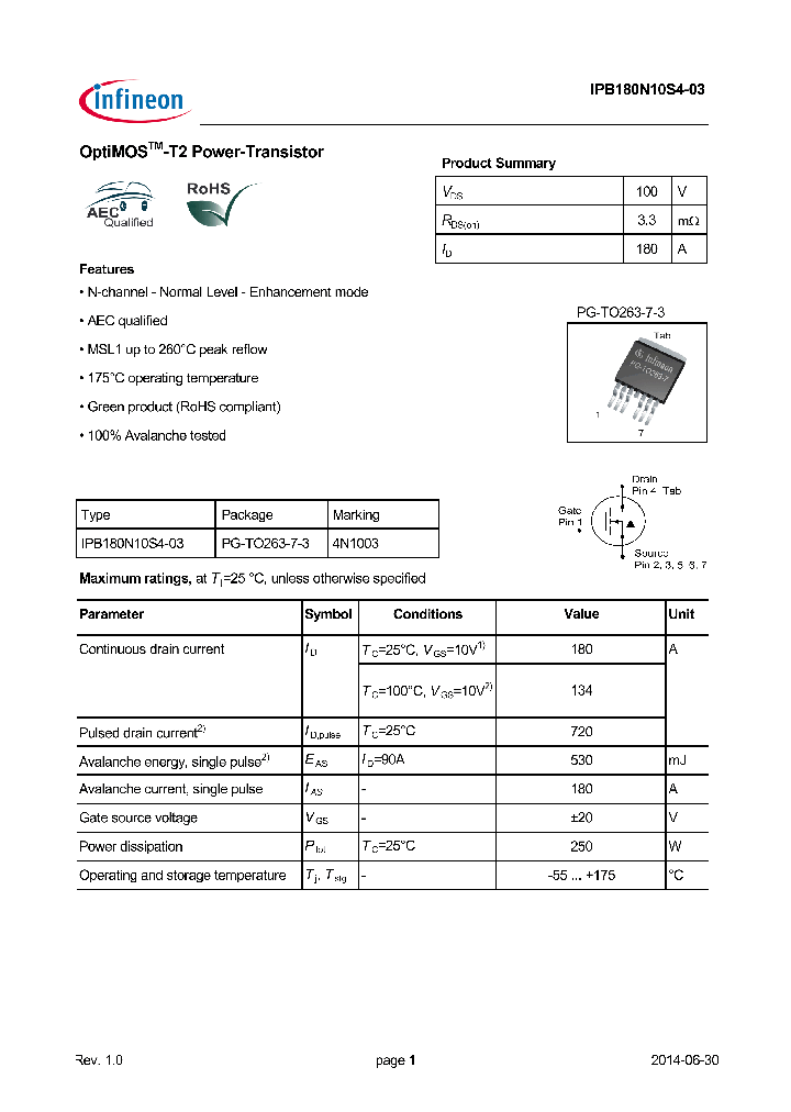 IPB180N10S4-03_8316656.PDF Datasheet