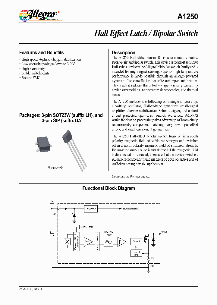 A1250LLHLX-T_8316969.PDF Datasheet