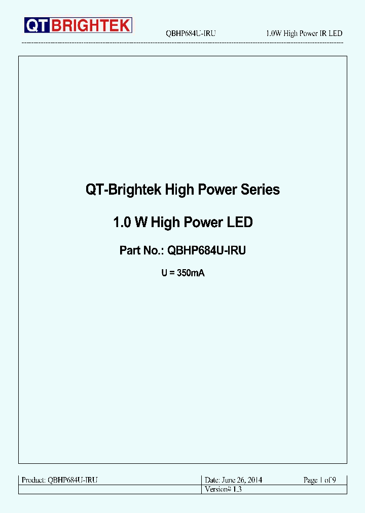 QBHP684U-IRU_8322184.PDF Datasheet