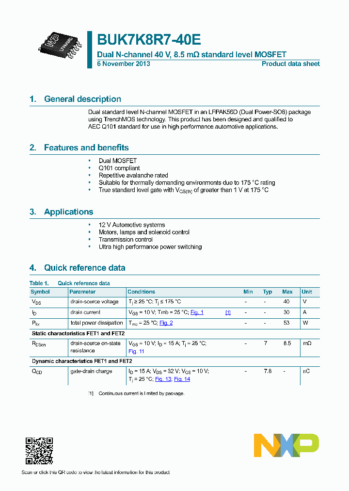 BUK7K8R7-40E_8322746.PDF Datasheet