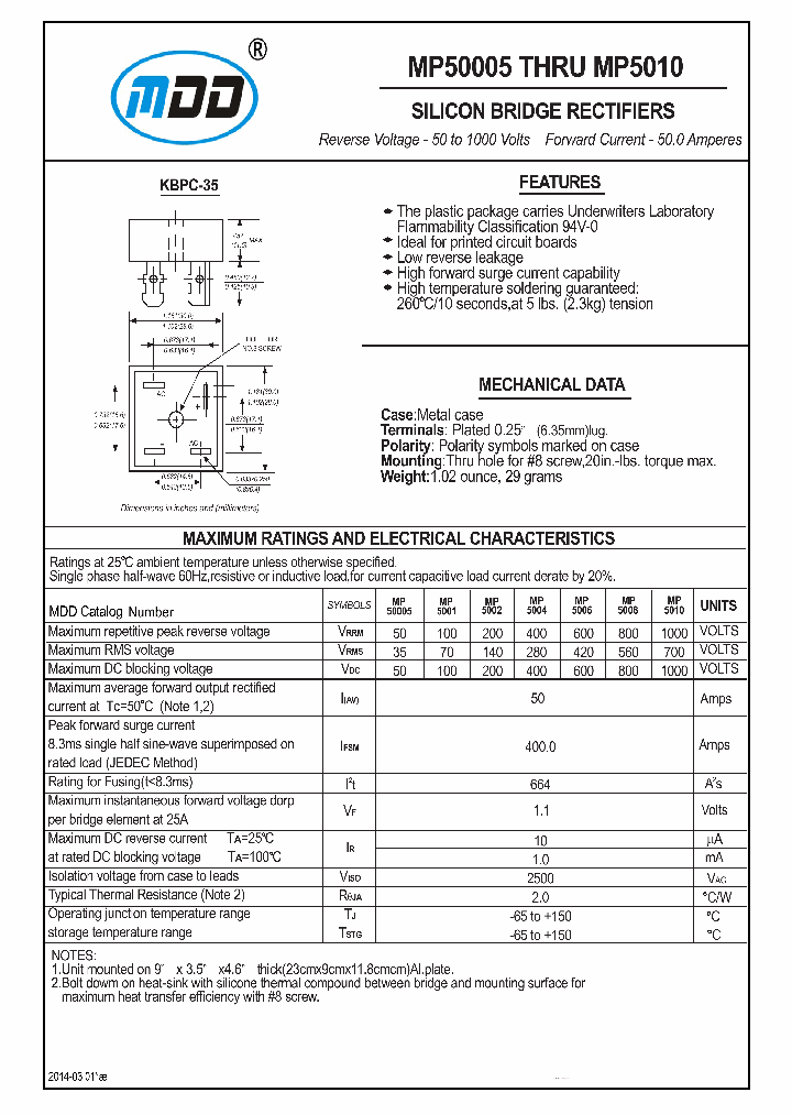 MP50005_8324010.PDF Datasheet