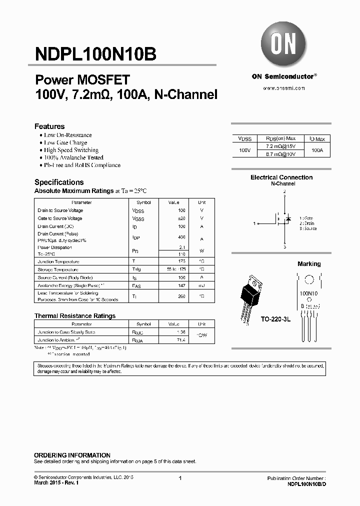 NDPL100N10B_8326202.PDF Datasheet