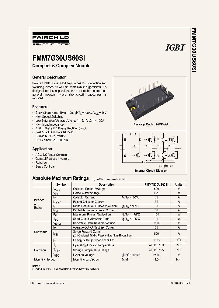FMM7G30US60SI_8328341.PDF Datasheet