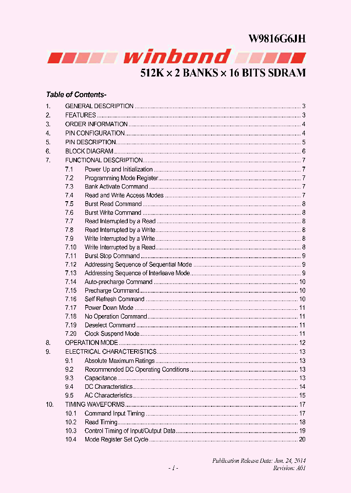 W9816G6JH-5_8334010.PDF Datasheet