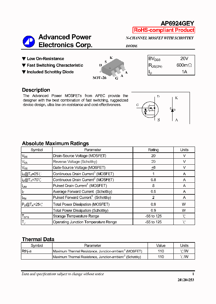 AP6924GEY-14_8336329.PDF Datasheet