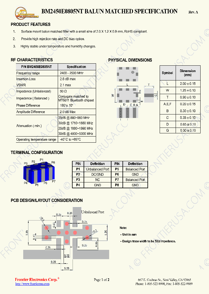 BM2450E0805NT_8336915.PDF Datasheet