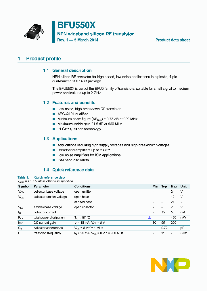 BFU550X_8337938.PDF Datasheet