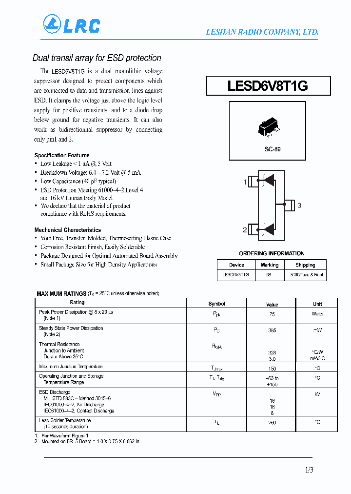 LESD6V8T1G_8340678.PDF Datasheet