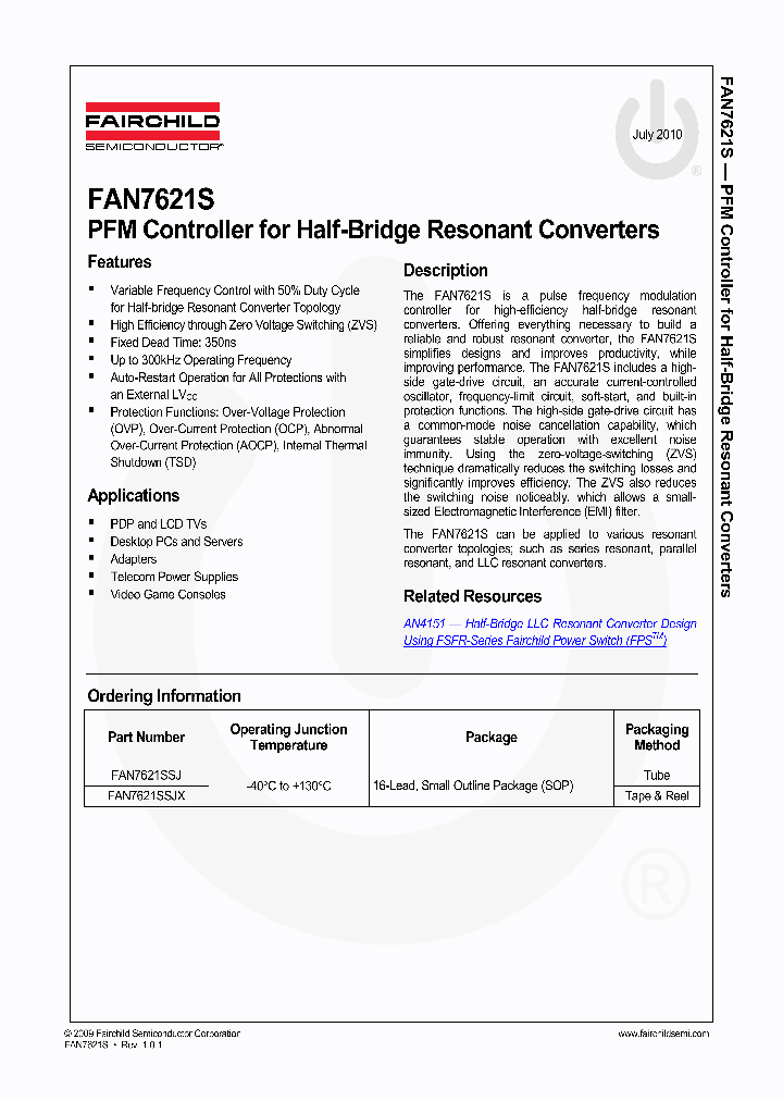 FAN7621S_8342292.PDF Datasheet