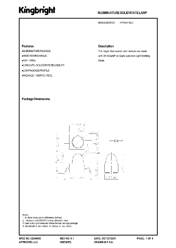 AM2520SURC03_8342315.PDF Datasheet
