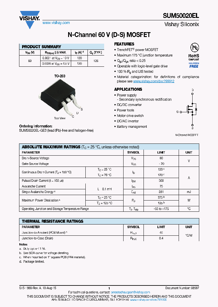 SUM50020EL_8344741.PDF Datasheet