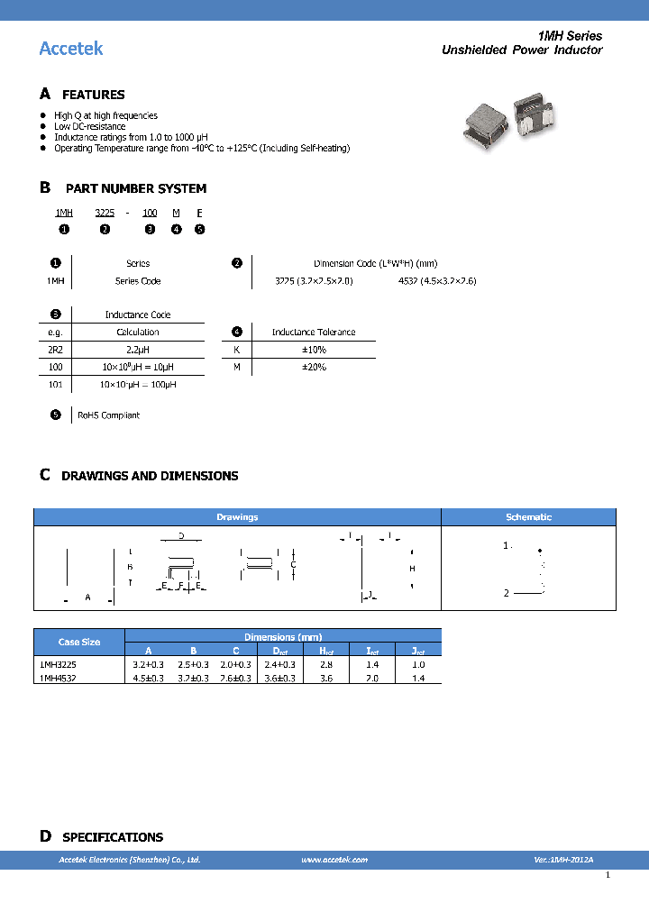 1MH4532-100MF_8345744.PDF Datasheet