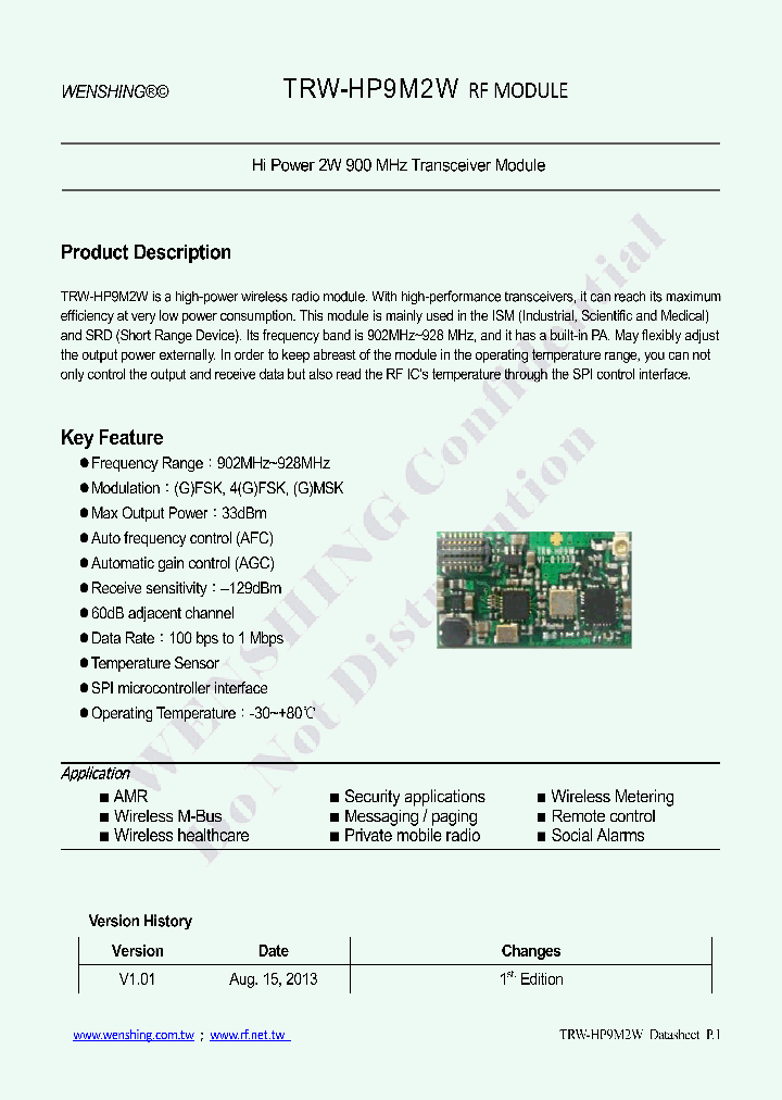 TRW-HP9M2W_8346716.PDF Datasheet