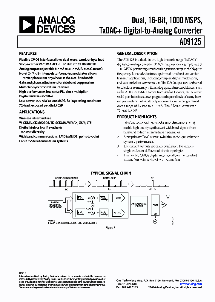 AD9125_8351175.PDF Datasheet