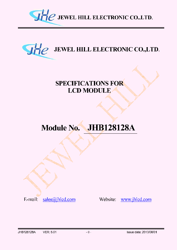 JHB128128ASYMCAMUA_8352461.PDF Datasheet