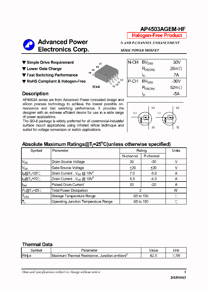 AP4503AGEM-HF-16_8352904.PDF Datasheet