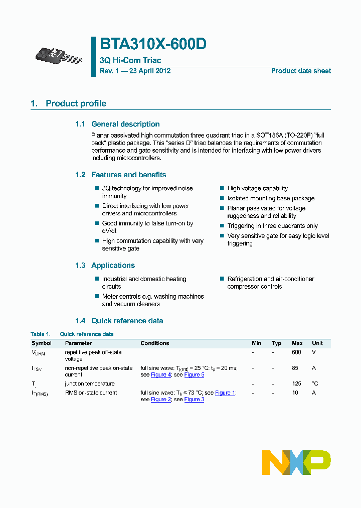 BTA310X-600D_8353224.PDF Datasheet